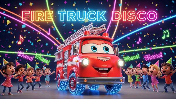 Lets Sing with Dancing Fire Truck
