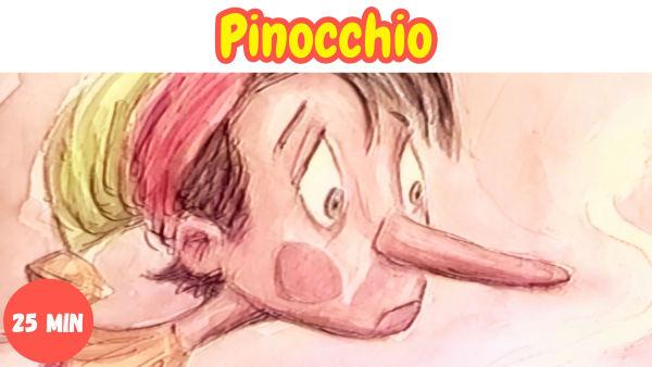 Pinocchio is about a puppet who learns life lessons on his way to becoming a real boy.