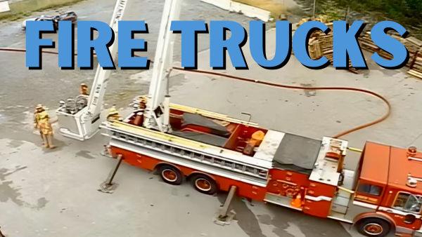 Let's see some mighty fire truck machines! 