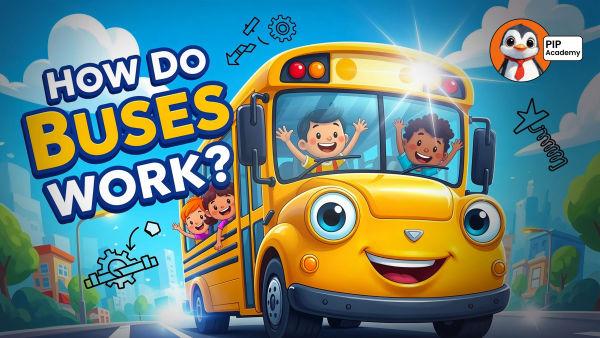 Lets Learn How Buses Work!