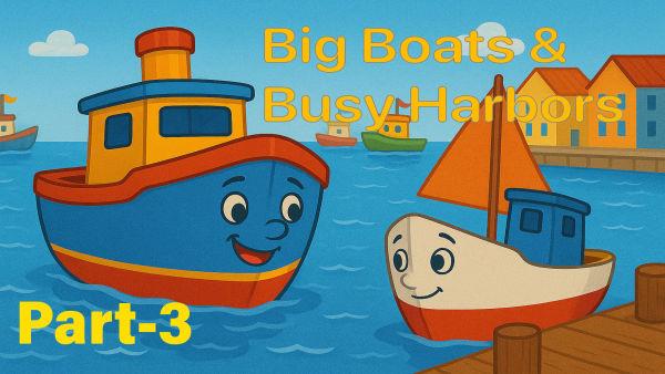 Climb aboard with Rusty of “Farm Country Ahead” fame and see all the action in a busy harbor.