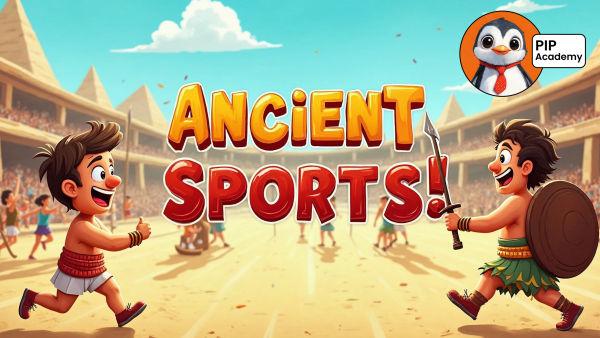Lets travel back in time to explore ancient sports and games! 