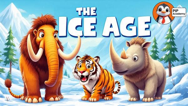 Let’s learn about the Ice Age! ❄️ See cool animals 🐘 and find out why some disappeared 🦣