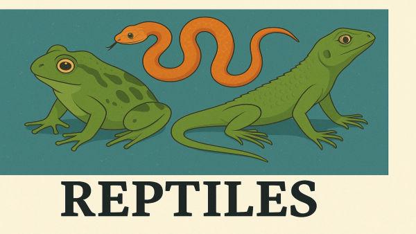 Let's learn about reptiles with Eyewitness!