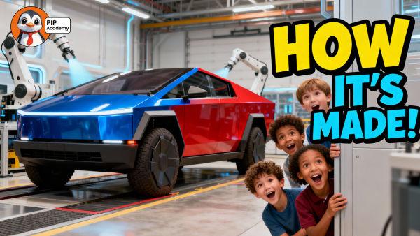Lets Learn How Cyber Trucks Are Made!