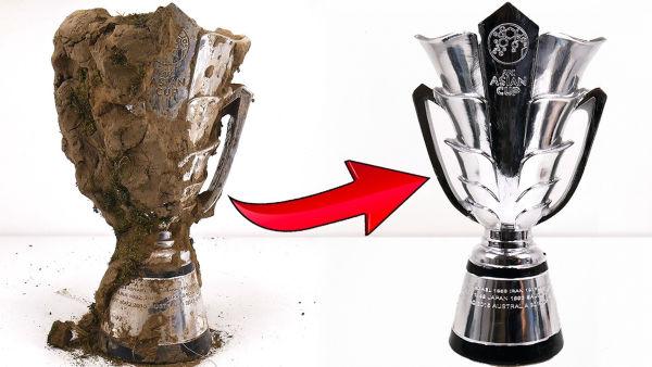 Watch how we clean this rare dirty trophy and let it shine again.