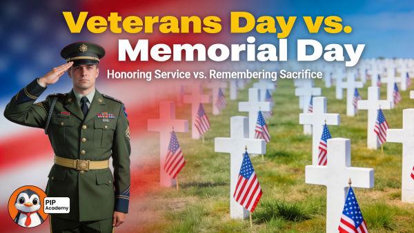 Veterans Day vs. Memorial Day for Kids