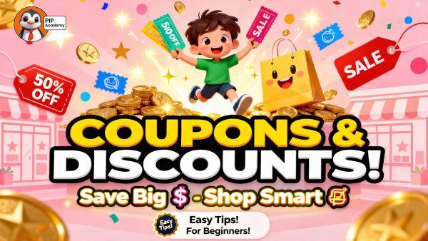 Coupons and Discounts for Beginners