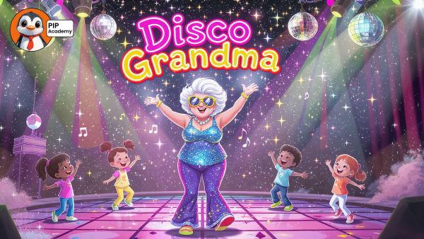 Disco Grandma Song, Lets Dance Together!