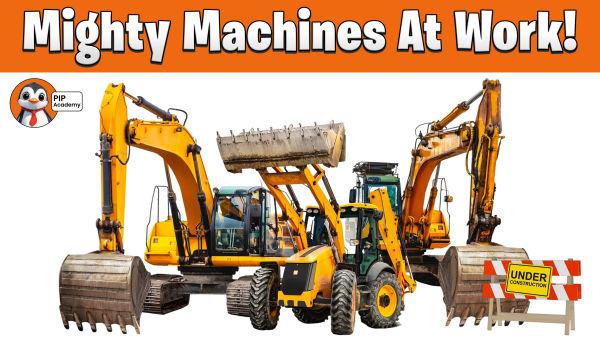 Lets Learn What Mighty Machines Do At Work!
