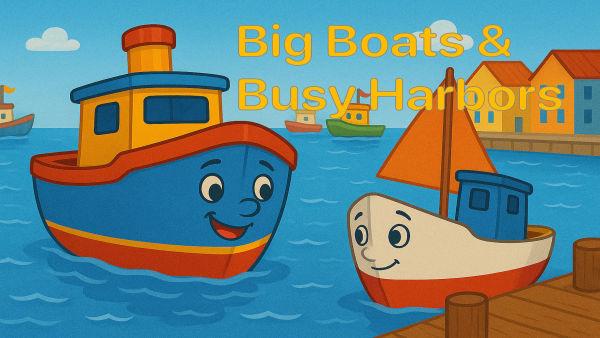 Climb aboard with Rusty of “Farm Country Ahead” fame and see all the action in a busy harbor.