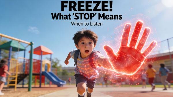 Lets Learn What is Safety, Boundaries & Respect Stop!