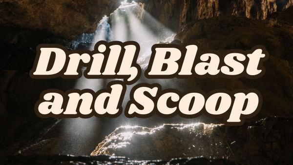 In Mighty Machines: Drill, Blast, and Scoop, powerful drills break through rock, controlled blasts shake the ground, and giant scoops clear the way. Watch as these mighty machines work together to dig deep and move mountains!